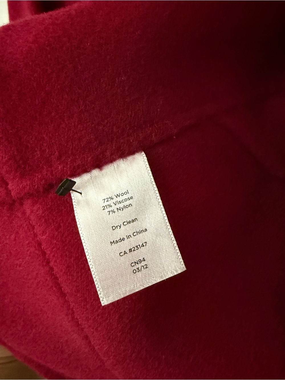 Talbots Raspberry-Red Single-Button Blazer - Picture 9 of 9